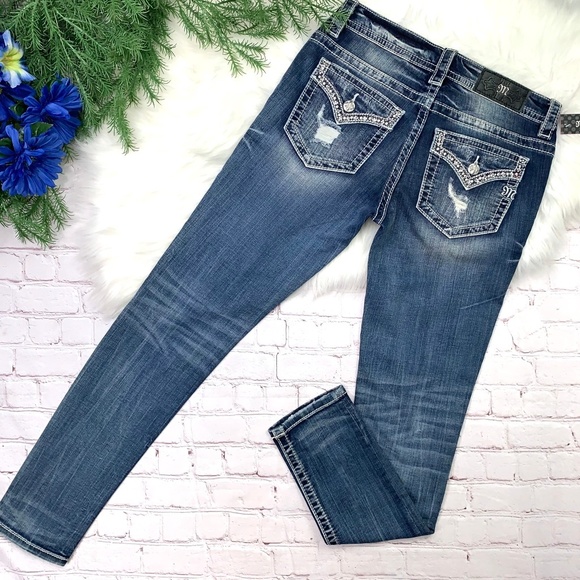🚫SOLD!👖NWT🌲I•MISS ME•I Standard Skinny Jeans 28 - Picture 3 of 8
